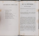 CHASLES Philarète "Etudes sur le seizième siècle en France précédées d'une Histoire de la Littérature et de la Langue françaises de 1470 à 1610"