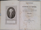 LAPLACE Pierre-Simon, marquis de "EXPOSITION DU SYSTÈME DU MONDE"