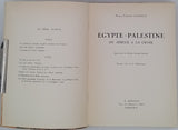 GADALA Marie-Thérèse "Égypte - Palestine. Du Sphynx à la Croix"