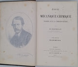 BERTHELOT Marcellin "Essai de mécanique chimique fondée sur la thermochimie" [2 volumes]