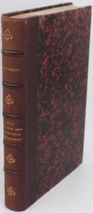 BERTHELOT Marcellin "Leçons sur les méthodes générales de synthèse en Chimie Organique professées en 1864 au Collège de France"