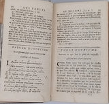 PHEDRE "LES FABLES DE PHEDRE Affranchi d'Auguste, Traduites en françois, Augmentées de huit Fables qui ne sont pas dans les éditions précédentes, Expliquées d'une manière très facile, avec des remarques"