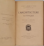 PÉRATÉ André "ARCHÉOLOGIE CHRÉTIENNE" relié à la suite CORROYER Edouard "L'ARCHITECTURE GOTHIQUE"