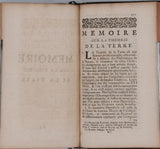 BOURGUET Louis "Lettres philosophiques sur la formation des Sels et des Crystaux et sur la Génération et le Mechanisme Organique des Plantes et des Animaux à l'occasion de la Pierre Bélemnite et de la Pierre Lenticulaire"