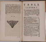 BOURGUET Louis "Lettres philosophiques sur la formation des Sels et des Crystaux et sur la Génération et le Mechanisme Organique des Plantes et des Animaux à l'occasion de la Pierre Bélemnite et de la Pierre Lenticulaire"