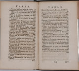 BOURGUET Louis "Lettres philosophiques sur la formation des Sels et des Crystaux et sur la Génération et le Mechanisme Organique des Plantes et des Animaux à l'occasion de la Pierre Bélemnite et de la Pierre Lenticulaire"