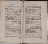 BOURGUET Louis "Lettres philosophiques sur la formation des Sels et des Crystaux et sur la Génération et le Mechanisme Organique des Plantes et des Animaux à l'occasion de la Pierre Bélemnite et de la Pierre Lenticulaire"