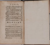 BOURGUET Louis "Lettres philosophiques sur la formation des Sels et des Crystaux et sur la Génération et le Mechanisme Organique des Plantes et des Animaux à l'occasion de la Pierre Bélemnite et de la Pierre Lenticulaire"