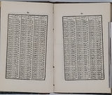 DE LALANDE Jérôme "TABLES DE LOGARITHMES POUR LES NOMBRES ET LES SINUS"