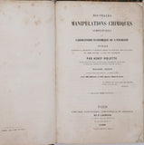 VIOLETTE Henry "Nouvelles manipulations chimiques simplifiées ou Laboratoire économique de l'étudiant, ouvrage contenant la description d'appareils simples et nouveaux, suivi d'un Cours de Chimie pratique à l'aide des instruments"