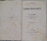 WURTZ Charles Adolphe "Traité de Chimie biologique"