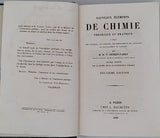 GUERIN-VARRY Roch "NOUVEAUX ÉLÉMENTS DE CHIMIE THÉORIQUE ET PRATIQUE à l'usage des collèges, des pensions, des séminaires et des aspirants au baccalauréat ès sciences"