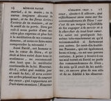 [Minuscule] NEPVEU François (Révérend Père) "Méthode facile d'oraison réduite en pratique. Suivie de Maximes spirituelles, ou abrégé de la vie intérieure"