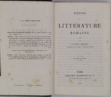 PIERRON Alexis "Histoire de la littérature romaine"