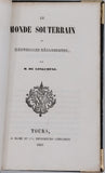 de LONGCHÊNE "Le monde souterrain ou merveilles géologiques"