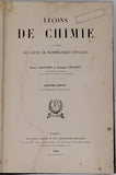 GAUTIER Henry, CHARPY Georges "LEÇONS DE CHIMIE À L'USAGE DES ELEVES DE MATHEMATIQUES SPECIALES"