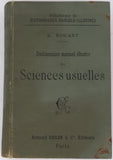 BOUANT Émile "Dictionnaire manuel illustré des Sciences usuelles"