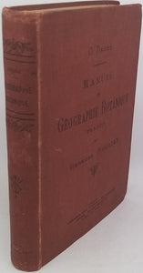 DRUDE Oscar "Manuel de géographie botanique traduit par Georges Poirault"