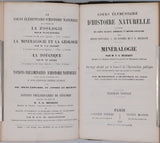 BEUDANT François-Sulpice "Cours élémentaire d'histoire naturelle à l'usage des lycées collèges, séminaires et maisons d'éducation : Géologie et Minéralogie"