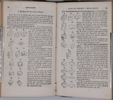 BEUDANT François-Sulpice "Cours élémentaire d'histoire naturelle à l'usage des lycées collèges, séminaires et maisons d'éducation : Géologie et Minéralogie"