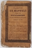 LEBEAUD Nicolas "Manuel Complet Théorique et Pratique du Distillateur Liquoriste ou Traité de la Distillation en général ; suivi de l'art de fabriquer des liqueurs à peu de frais et d'après les meilleurs procédés"