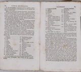 VERGNAUD Armand-Denis "Manuel de Chimie ou précis élémentaire de cette science dans l'état actuel de nos connaissances suivi d'un Dictionnaire de Chimie par M. Riffault"