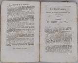 VERGNAUD Armand-Denis "Manuel de Chimie ou précis élémentaire de cette science dans l'état actuel de nos connaissances suivi d'un Dictionnaire de Chimie par M. Riffault"