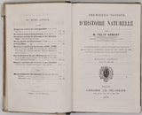 HÉMENT Félix "Premières notions d'Histoire naturelle"