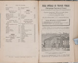 BASIN Jules "Chimie (métaux, chimie organique) à l'usage des élèves des classes de premières C et D"