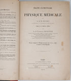 WUNDT Wilhelm "TRAITÉ ÉLÉMENTAIRE DE PHYSIQUE MÉDICALE"