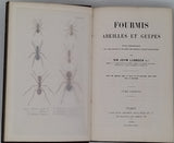 LUBBOCK John (Sir) "Fourmis Abeilles et Guêpes études expérimentales sur l'Organisation et les Moeurs des Sociétés d'Insectes Hyménoptères"