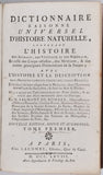 VALMONT DE BOMARE Jacques-Christophe "DICTIONNAIRE RAISONNÉ UNIVERSEL D'HISTOIRE NATURELLE CONTENANT L'HISTOIRE DES ANIMAUX, DES VÉGÉTAUX ET DES MINÉRAUX ET CELLE DES CORPS CÉLESTES, DES METEORES & DES AUTRES PRINCIPAUX PHENOMENES DE LA NATURE ..."