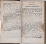 CONDILLAC "Logique ou les premiers développemens de l’art de penser" relié à la suite DUMARSAIS "Logique ou réflexions sur les principales opérations de l’esprit"