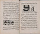 REGNAULT Henri Victor "Cours élémentaire de Chimie à l'usage des Facultés, des établissements d'enseignement secondaire, des écoles normales et des écoles industrielles"