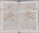 REGNAULT Henri Victor "Cours élémentaire de Chimie à l'usage des Facultés, des établissements d'enseignement secondaire, des écoles normales et des écoles industrielles"