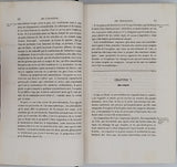 LASSAIGNE Jean Louis "Abrégé élémentaire de chimie inorganique et organique considérée comme science accessoire à l'étude de la médecine, de la pharmacie et de l'histoire naturelle"