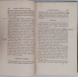 LASSAIGNE Jean Louis "Abrégé élémentaire de chimie inorganique et organique considérée comme science accessoire à l'étude de la médecine, de la pharmacie et de l'histoire naturelle"