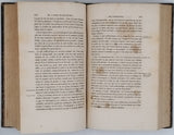 LASSAIGNE Jean Louis "Abrégé élémentaire de chimie inorganique et organique considérée comme science accessoire à l'étude de la médecine, de la pharmacie et de l'histoire naturelle"