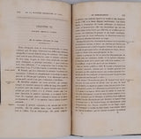 LASSAIGNE Jean Louis "Abrégé élémentaire de chimie inorganique et organique considérée comme science accessoire à l'étude de la médecine, de la pharmacie et de l'histoire naturelle"