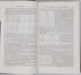 MILNE-EDWARDS Henri, JUSSIEU Adrien de, BEUDANT François-Sulpice "Cours élémentaire d'histoire naturelle - Zoologie - Botanique - Minéralogie et Géologie" [4 Tomes en 3 Volumes]