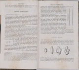 MILNE-EDWARDS Henri, JUSSIEU Adrien de, BEUDANT François-Sulpice "Cours élémentaire d'histoire naturelle - Zoologie - Botanique - Minéralogie et Géologie" [4 Tomes en 3 Volumes]