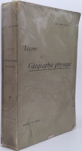 de Lapparent Albert "Leçons de GÉOGRAPHIE PHYSIQUE"