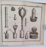 SIGAUD DE LA FOND "ESSAI SUR DIFFÉRENTES ESPÈCES D'AIR QU'ON DÉSIGNE SOUS LE NOM D'AIR FIXE POUR SERVIR DE SUITE & DE SUPPLÉMENT AUX ÉLÉMENTS DE PHYSIQUE DU MÊME AUTEUR"