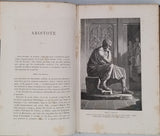 FIGUIER Louis "LA VIE DES SAVANTS ILLUSTRES, depuis l'Antiquité jusqu'au dix-neuvième siècle avec l'appréciation sommaire de leurs travaux - Savants de l'Antiquité"