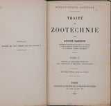 SANSON André "Traité de Zootechnie"