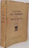 Maréchal LYAUTEY Hubert "LETTRES DU TONKIN ET DE MADAGASCAR (1894 - 1899)"