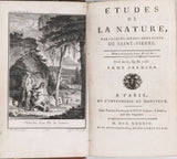 BERNARDIN DE SAINT-PIERRE [DE SAINT-PIERRE Jacques-Henri-Bernardin] "ÉTUDES DE LA NATURE"