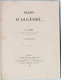 GENTIL Ernest "TRAITÉ D’ALGÈBRE"