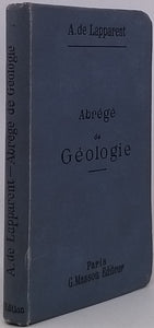 Albert de LAPPARENT "Abrégé de Géologie"