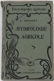 DIENERT Frédéric "Hydrologie agricole et alimentation en eau des exploitations rurales"